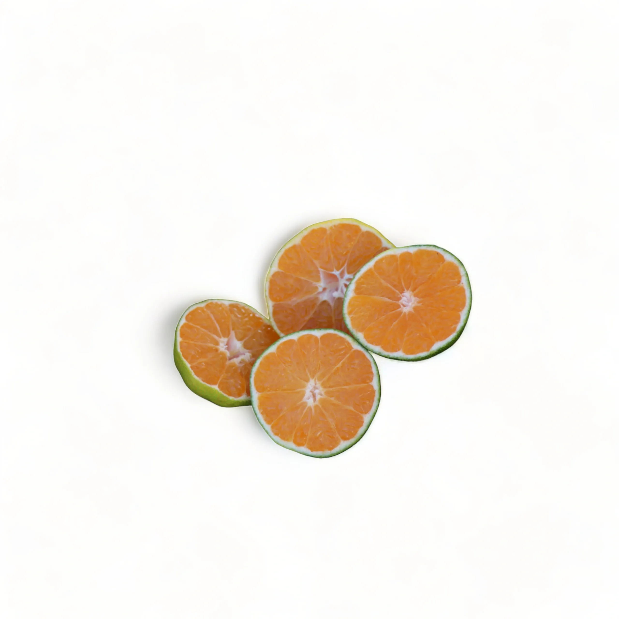 Sliced oranges